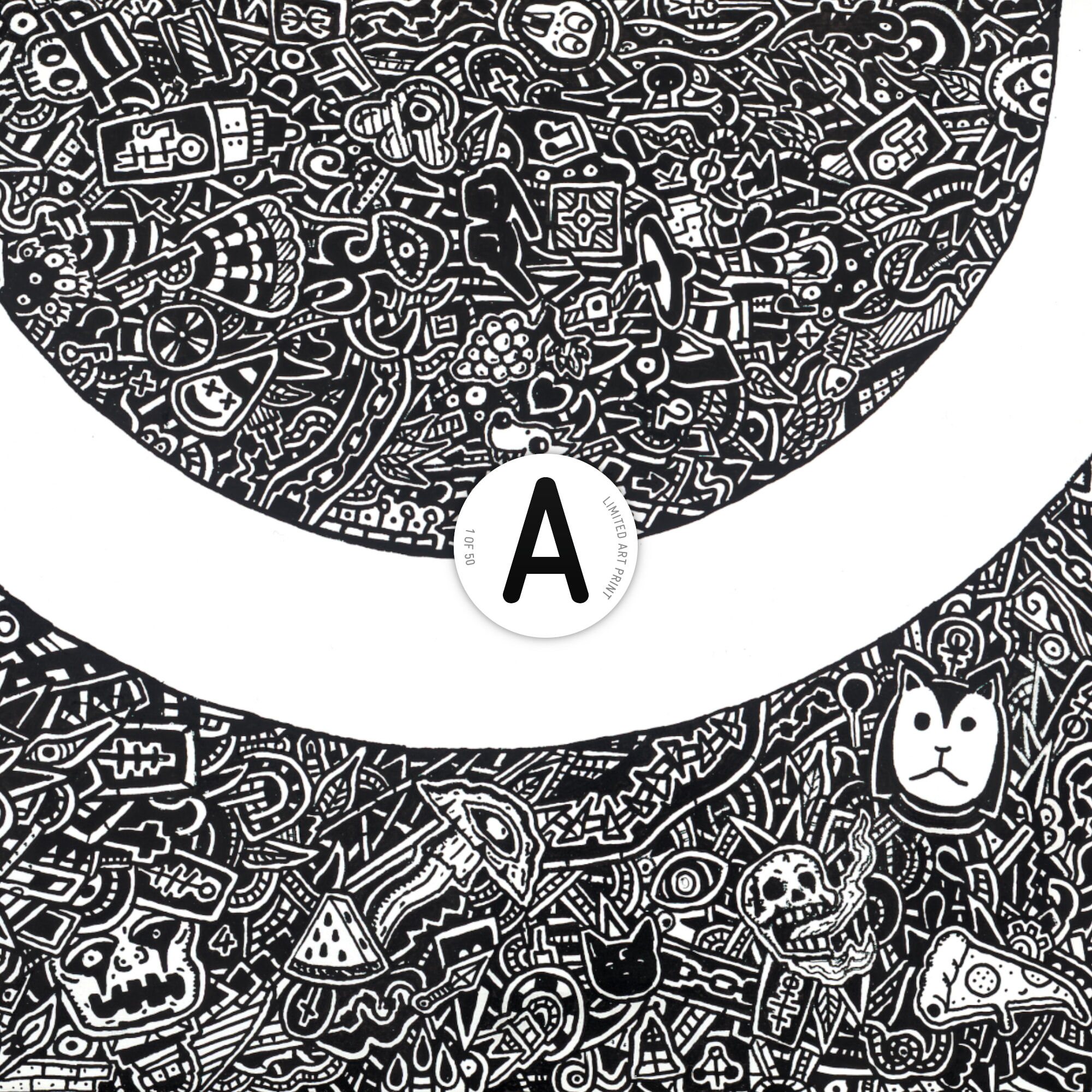 Curare Timo Ladage Art Print #2 LTD Skateboard Deck Curare Timo Ladage Art Print #2 LTD Skateboard Deck