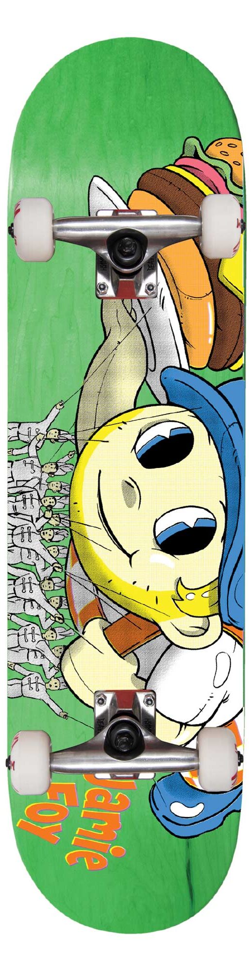 DEATHWISH Complete BIG BOY PARADE JF Skateboard 8.25, green 8.2