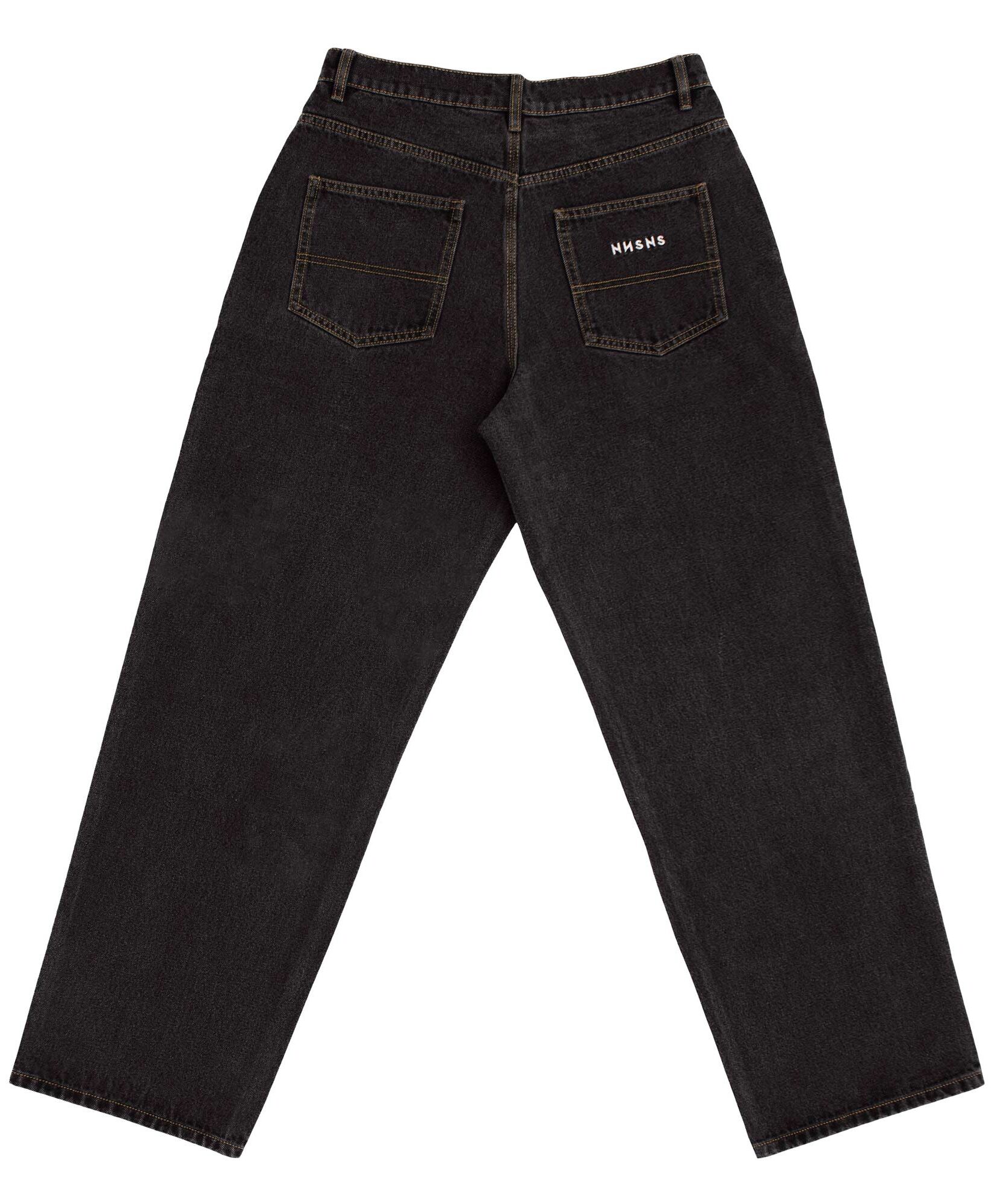 NNSNS Pant BIGGERFOOT DENIM washed black NNSNS Pant BIGGERFOOT DENIM, washed black 28/30