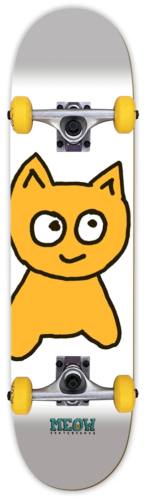 Meow Komplettboard Big Cat White 7,75