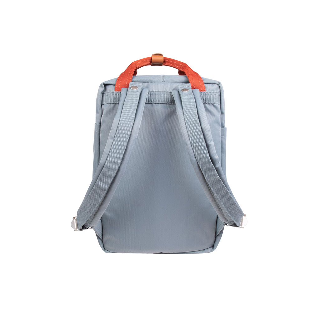 Doughnut Macaroon Earth Tone Series Rucksack washed demin x nautical