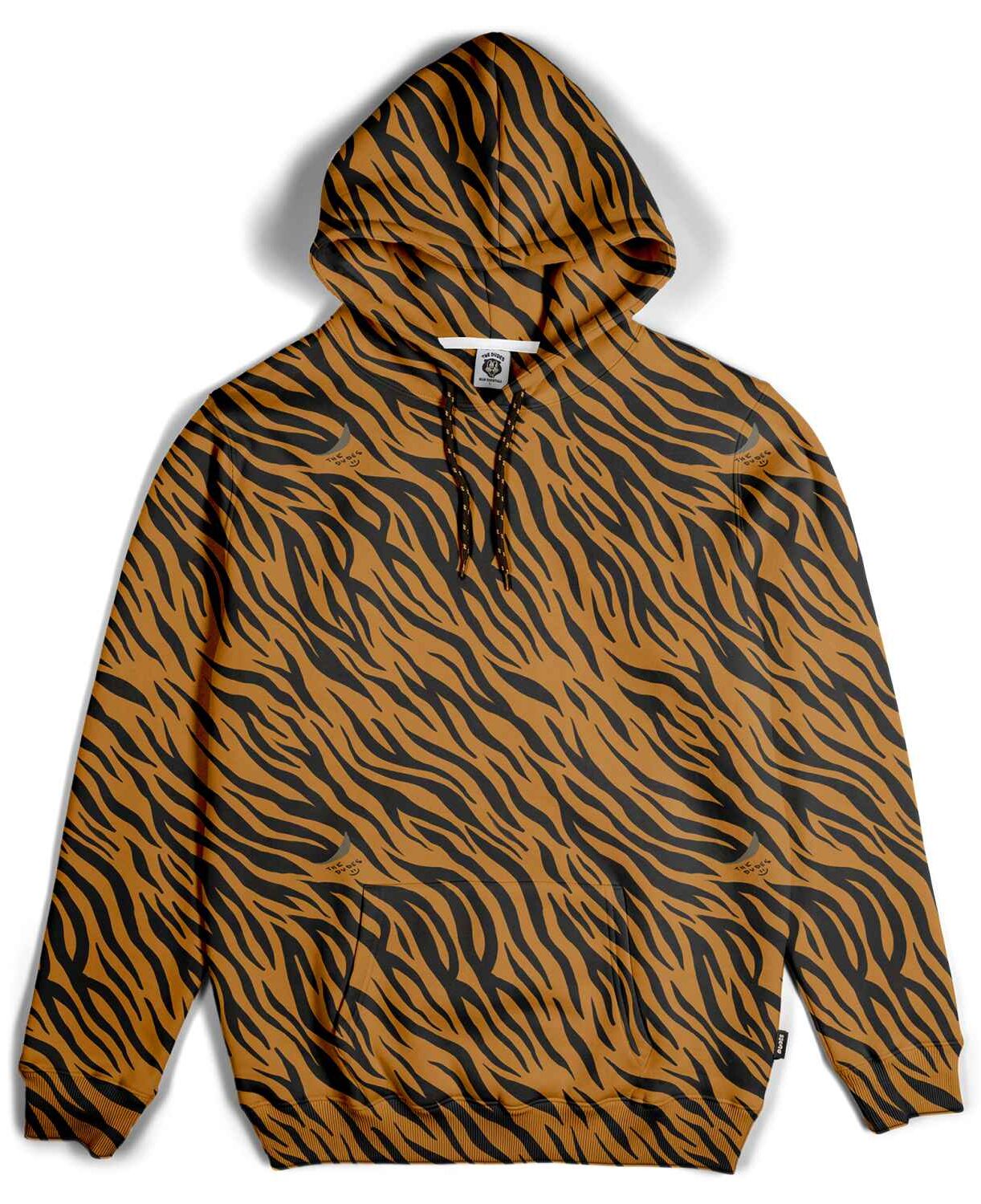 10035962-1 The Dudes TIGRRRR Classic Premium Hoody - Multicolor XXXL