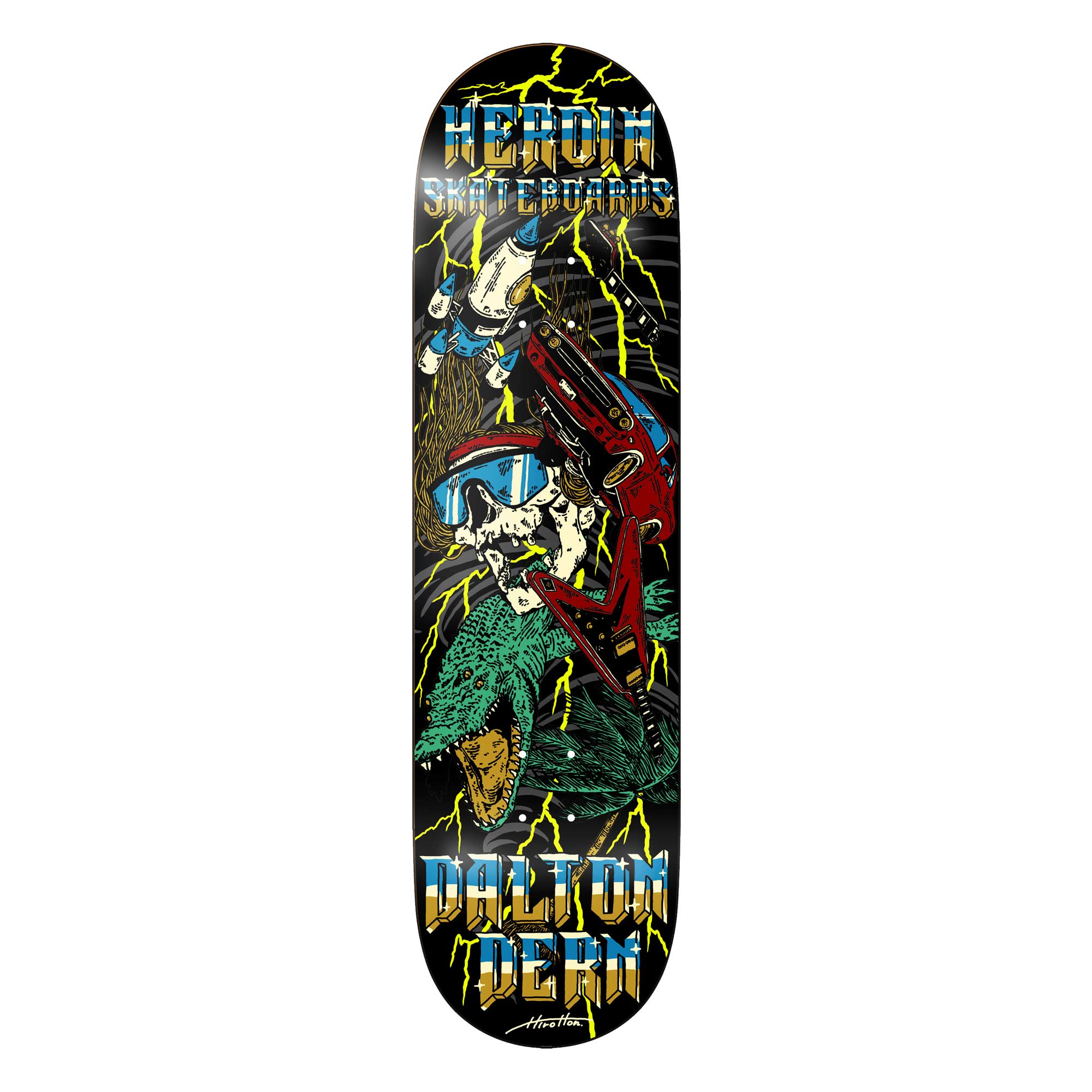 HEROIN Deck DERN HURRCANE 8.5, assorted 8.5