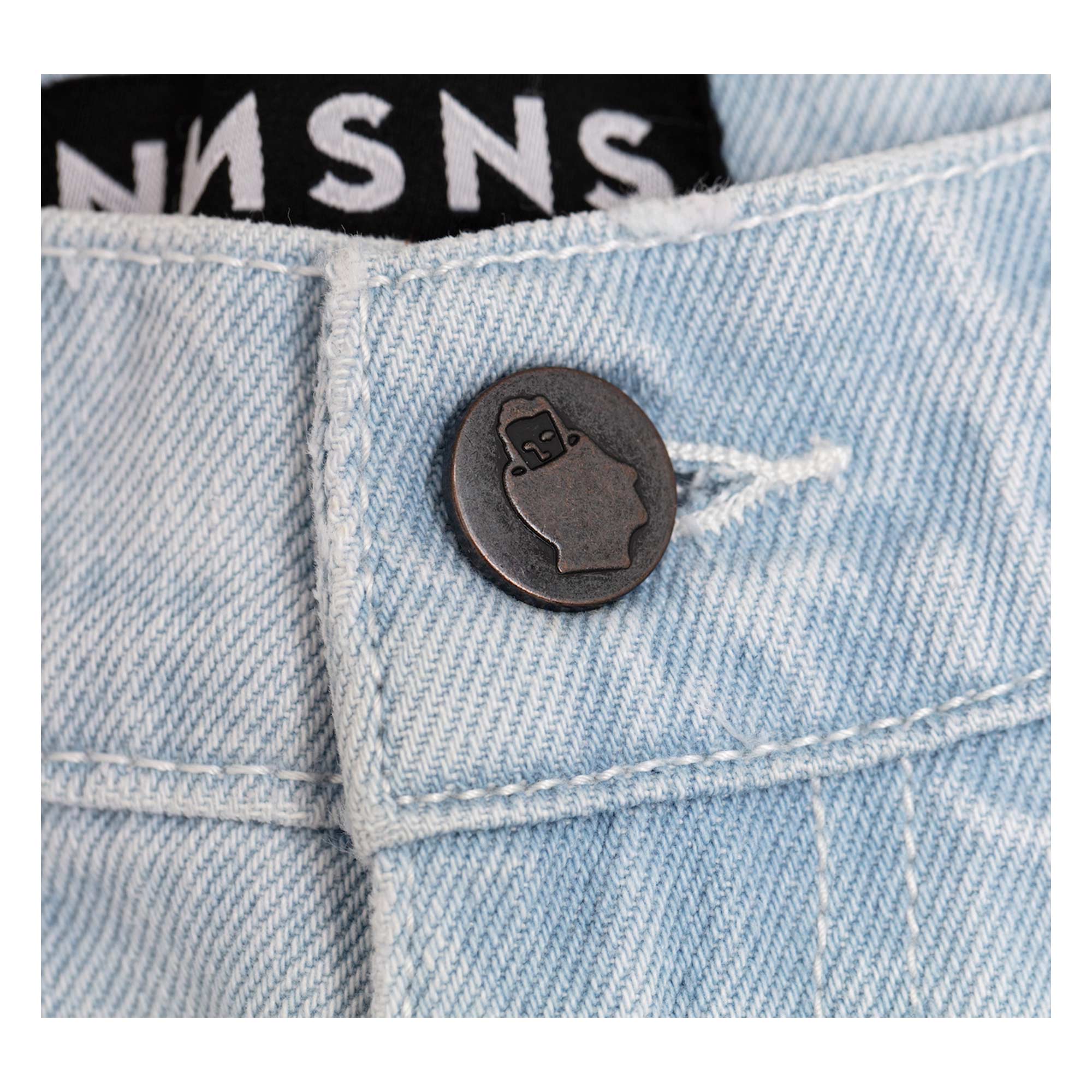 NNSNS Pant BIGFOOT, cloud blue denim 30/30