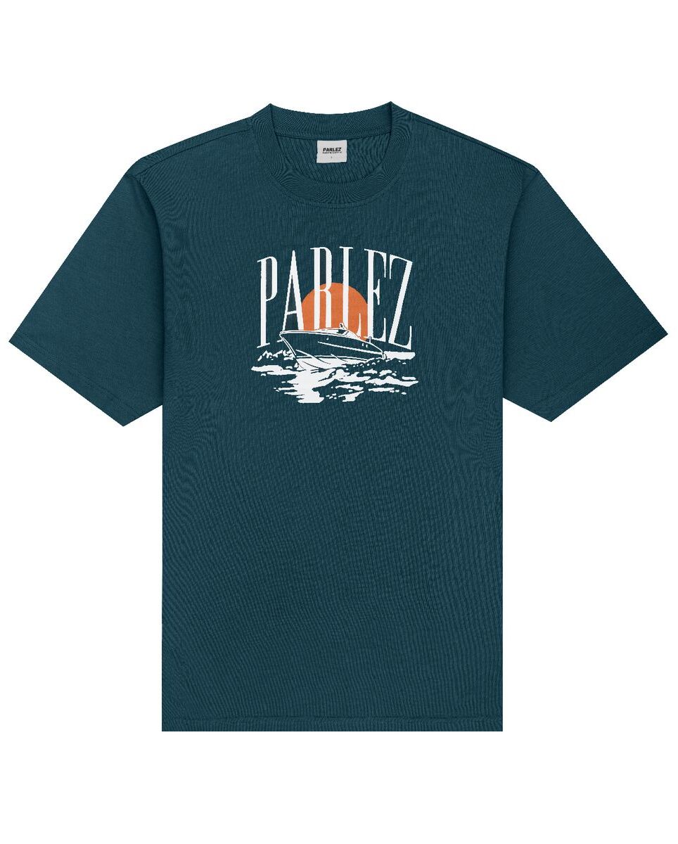 Parlez Vehi T-Shirt - petrol XXL