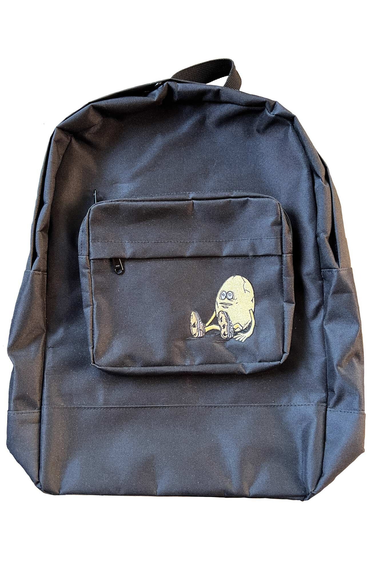 HEROIN Bag THE EGG Backpack, black HEROIN Bag THE EGG Backpack, black