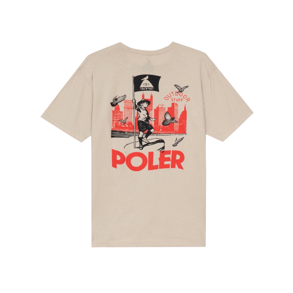 Poler Outdoor Stuff T-Shirt - sand XXL