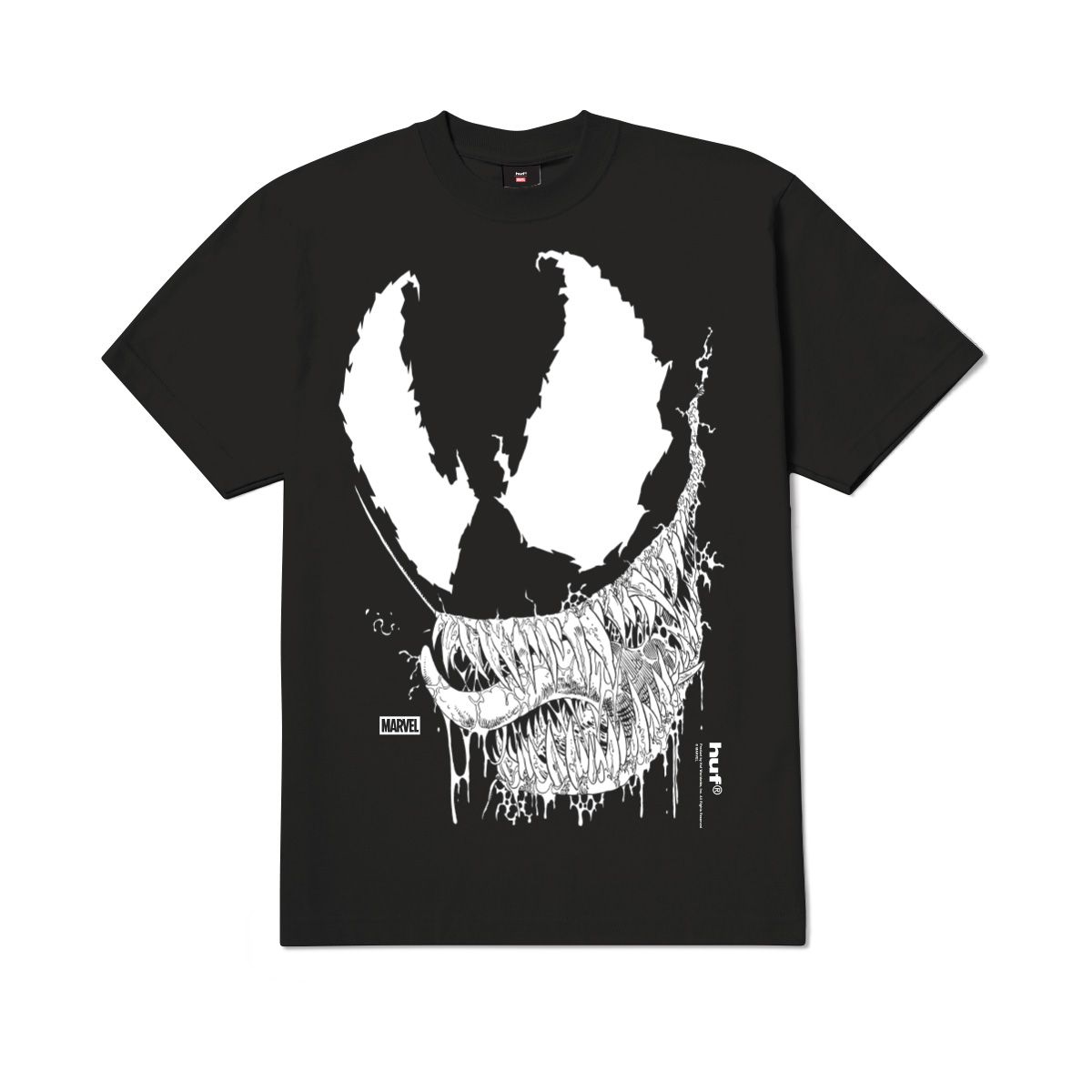 ts02726-black-1 HUF Vile T-Shirt - black