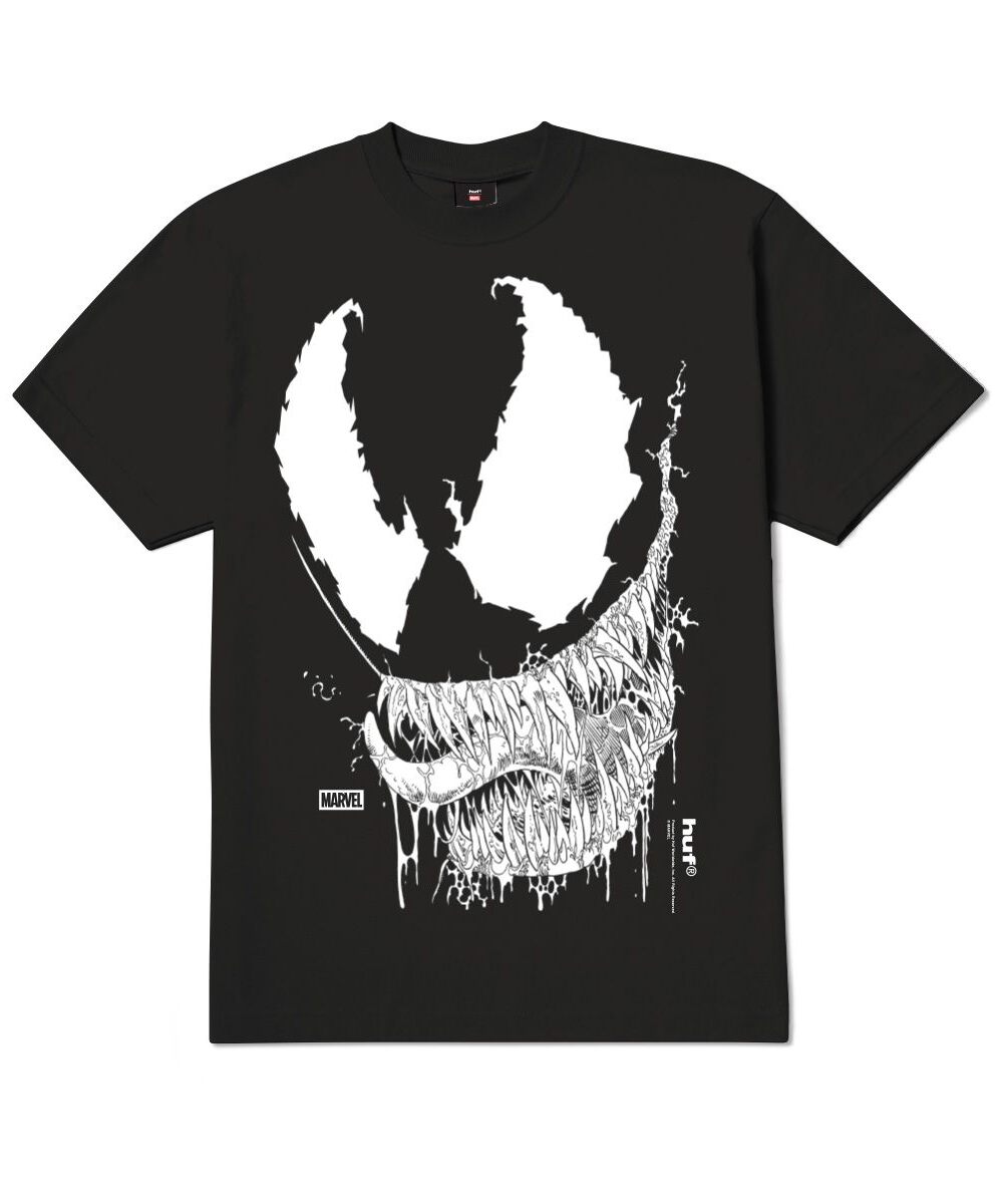 ts02726-black-1 HUF Vile T-Shirt - black