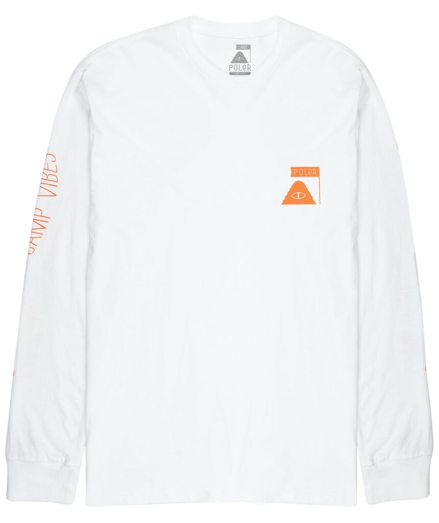 Poler Summit Longsleeve white Poler Summit Longsleeve white