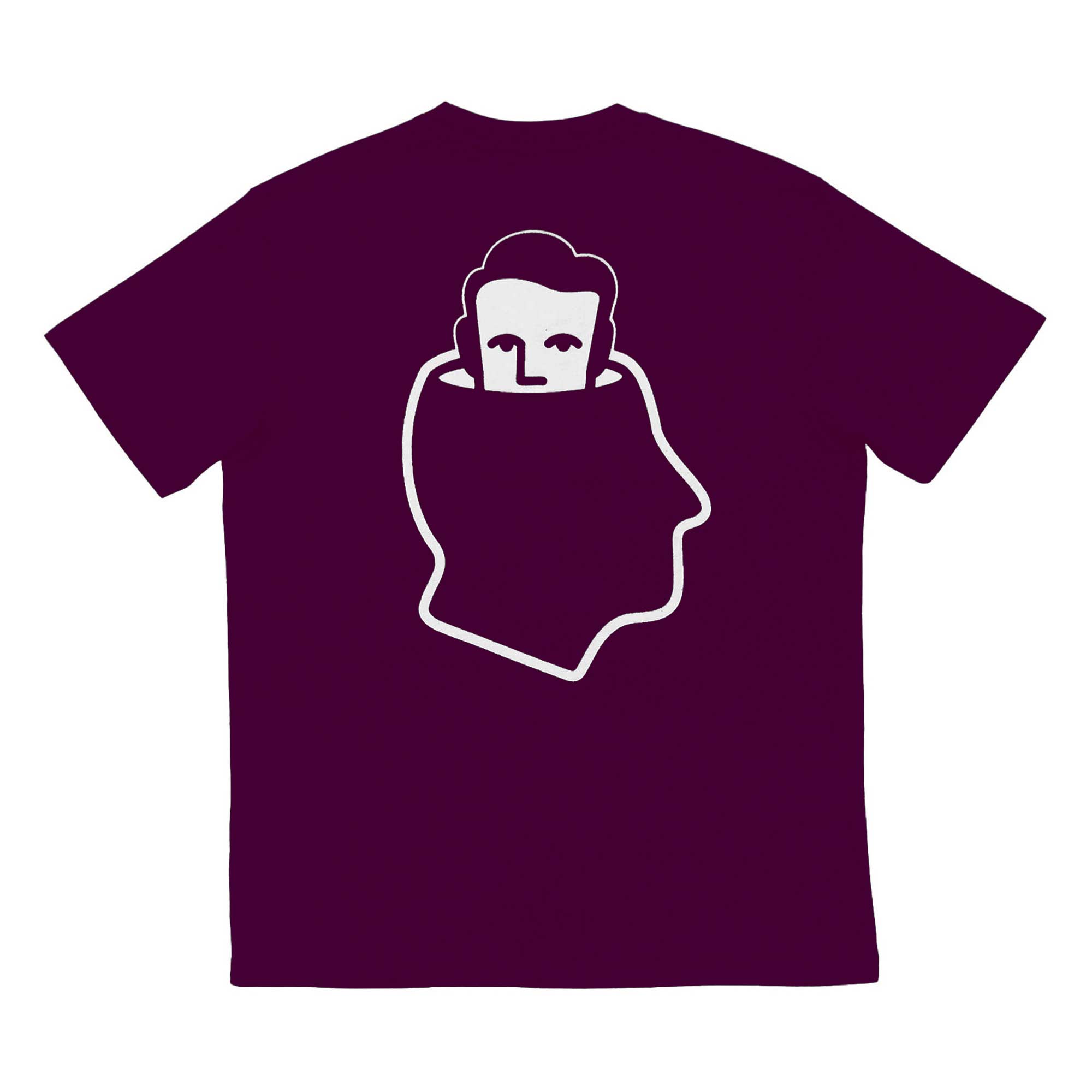 T-Shirt NNSNS HEAD LOGO violet