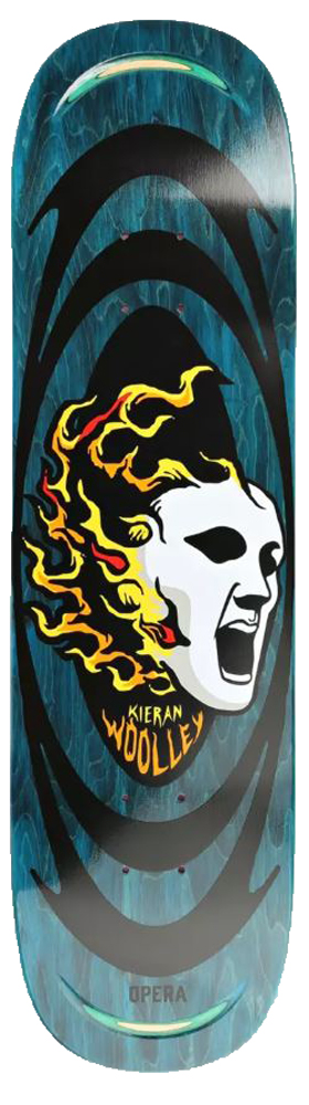 Opera Skateboard Deck Kieran Woolley Screaming Mask