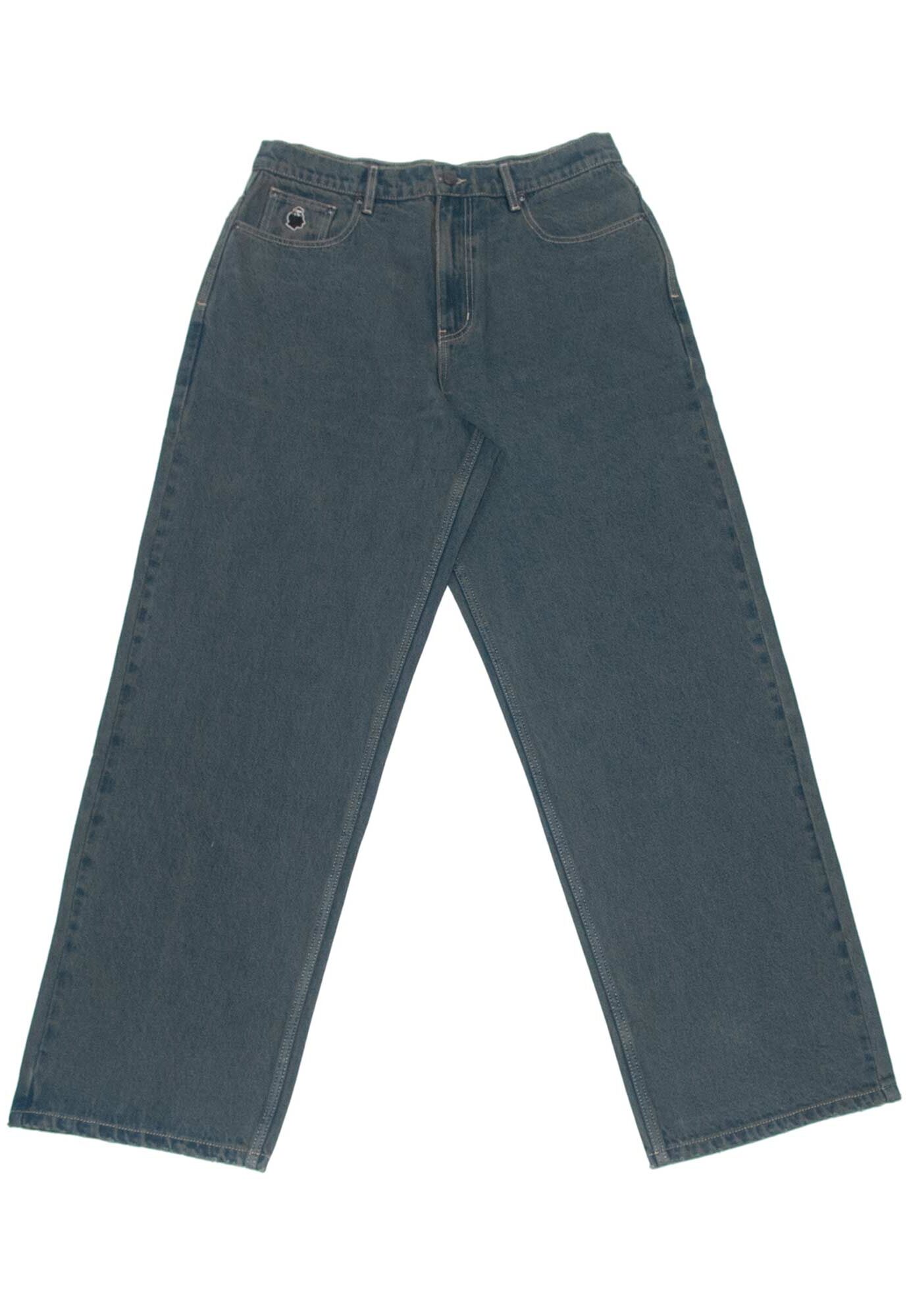 NNSNS Pant BIGGERFOOT DENIM dirty blue NNSNS Pant BIGGERFOOT DENIM, dirty blue 22/28