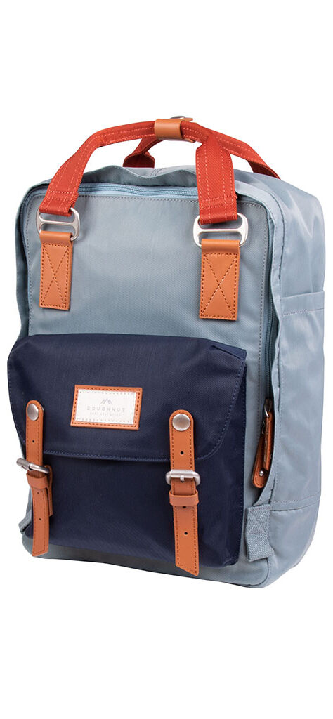 Doughnut Macaroon Earth Tone Series Rucksack washed demin x nautical Doughnut Macaroon Earth Tone Series Rucksack washed demin x nautical