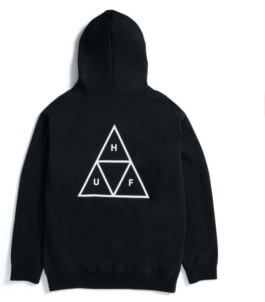 HUF Set Triple Triangle Hoodie - black XXL
