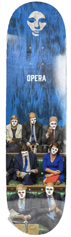 Opera Skateboard Deck Bureaucracy 9,00 Opera Skateboard Deck Bureaucracy 9,00