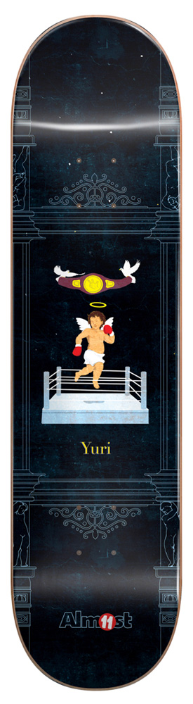 Almost Skateboard Deck Yuri Gronze Collection 8,375 R7