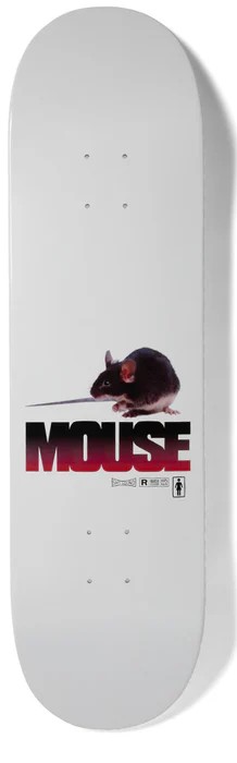 Girl Skateboard Deck Carroll Mouse 8,375