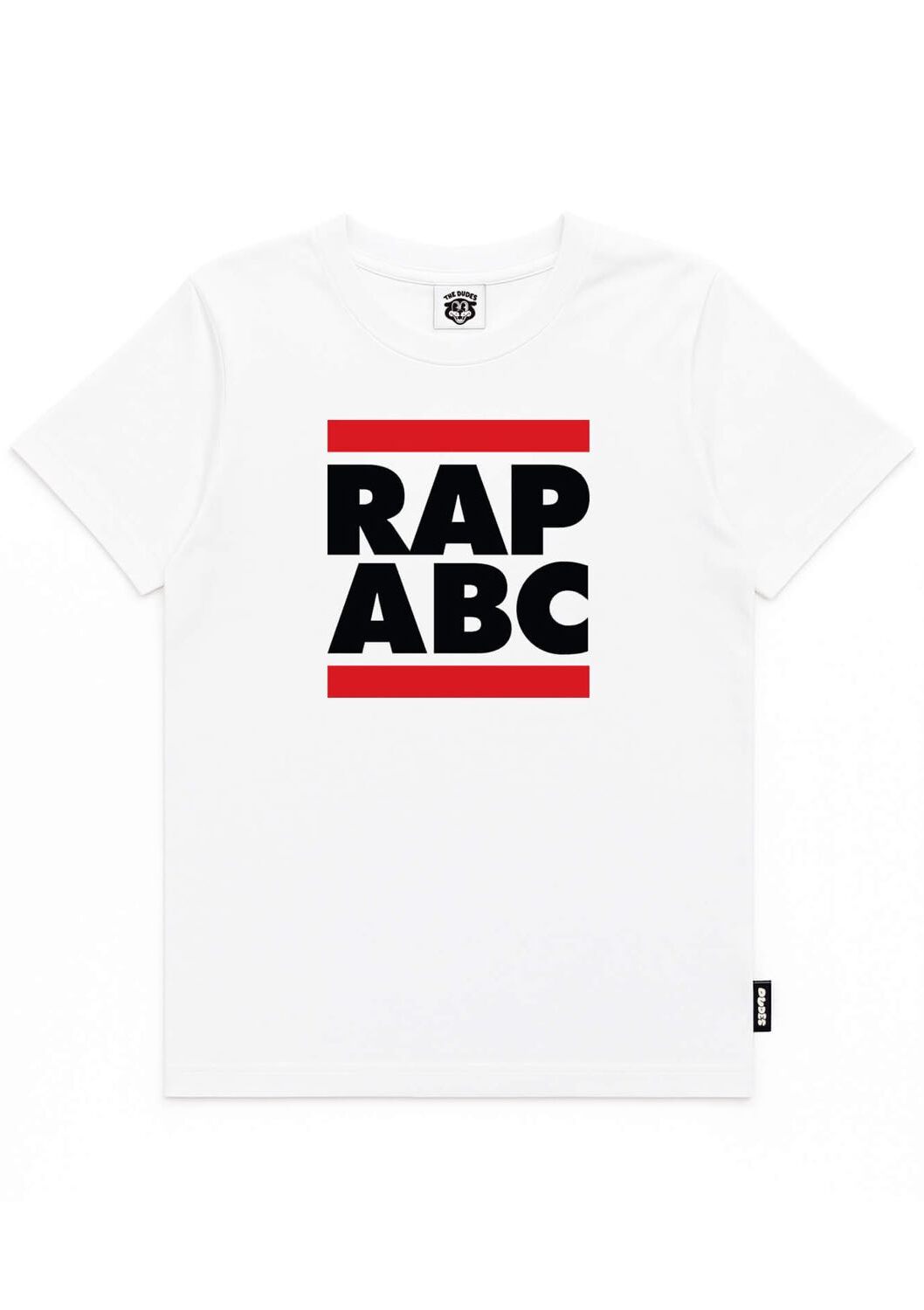 10040001-1 Awesome ABC Rap ABC T-Shirt Kids - White