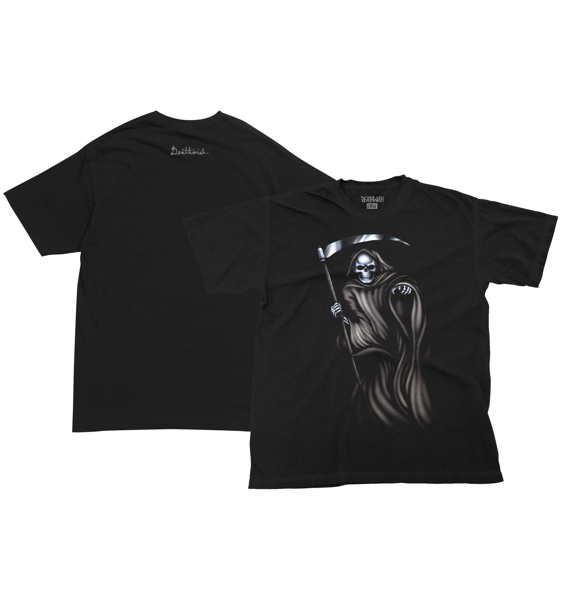 DEATHWISH T-Shirt LOSE YOUR SOUL, black wash XL