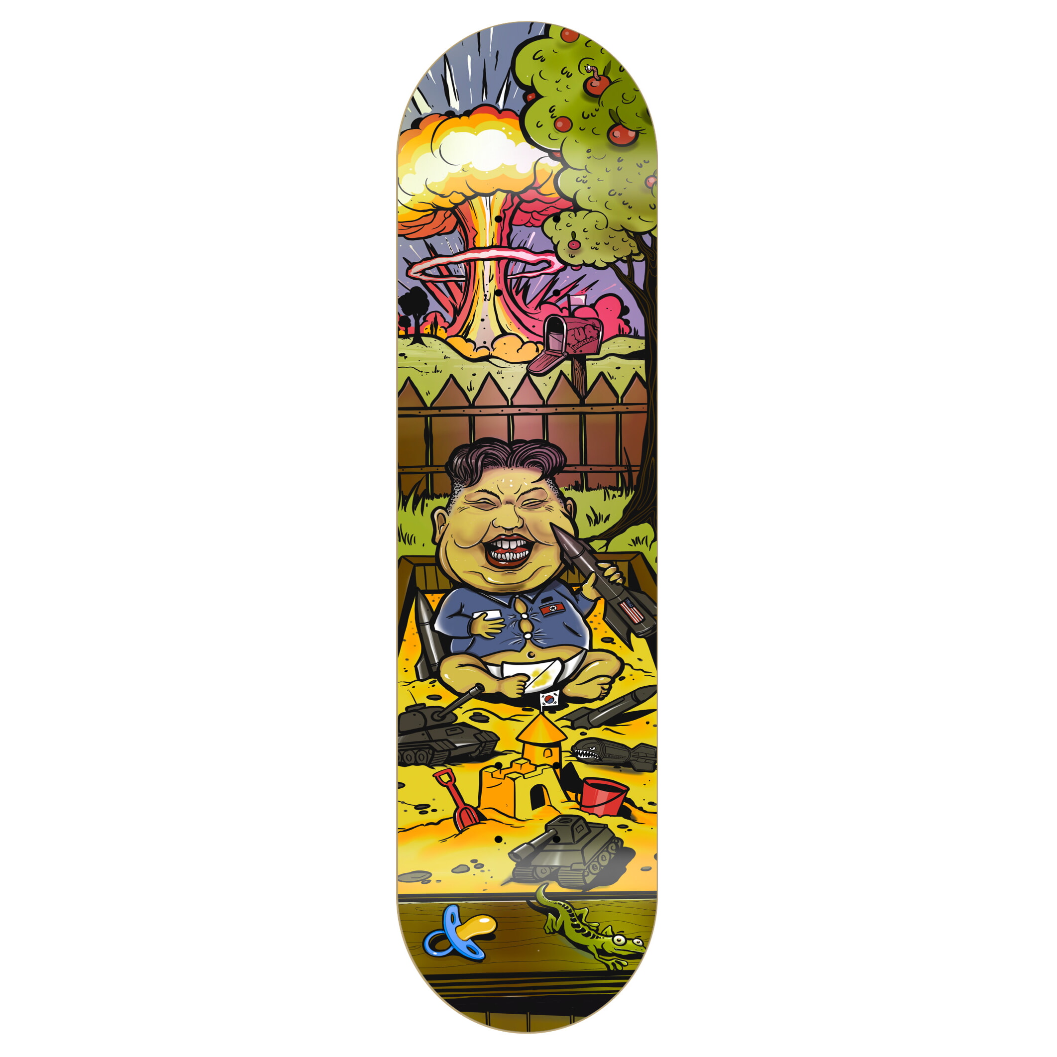 FUA Kim Skateboard Deck 7.75