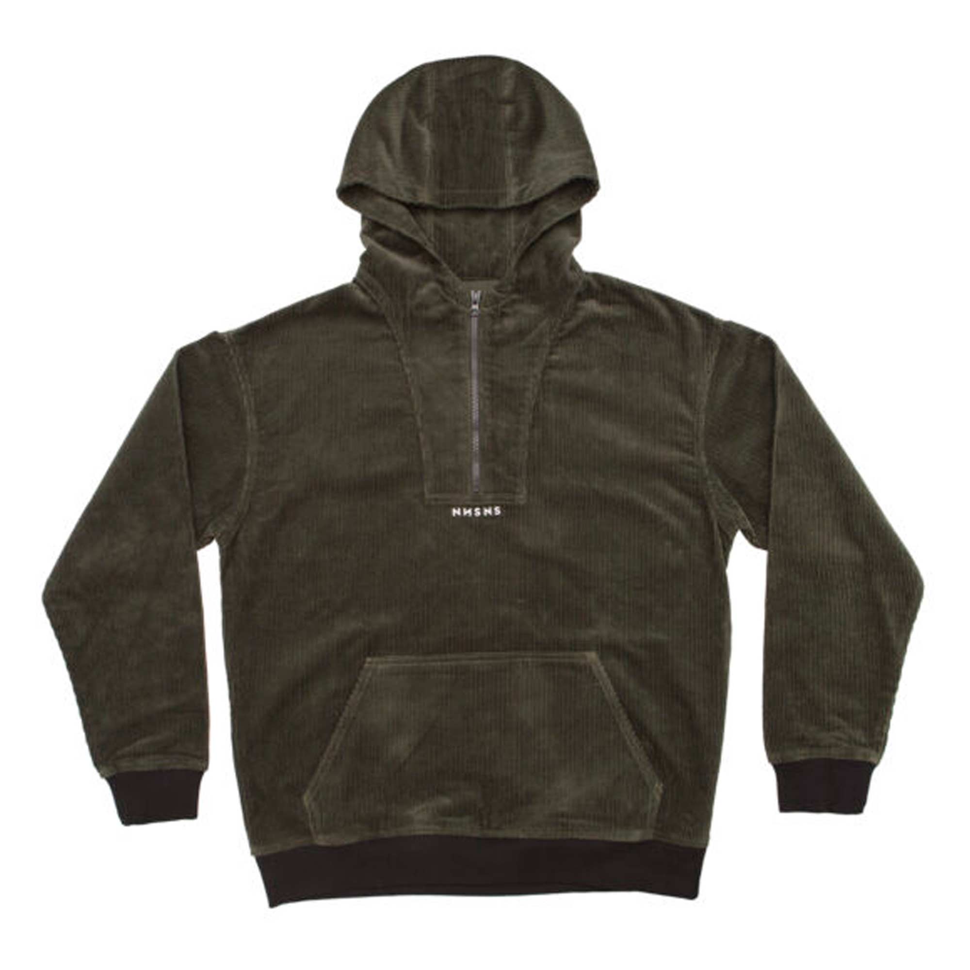 NNSNS Sweat CHUPACABRA CORD Hooded forest green NNSNS Sweat CHUPACABRA CORD Hooded, forest green XS