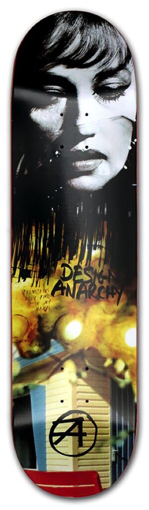 MOB Skateboards Atmo Anarchy Deck - 8.25