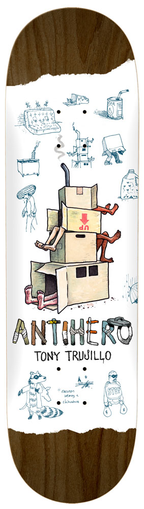 Deck Anti Hero Trujillo Recycling 8,38 Deck Anti Hero Trujillo Recycling 8,38