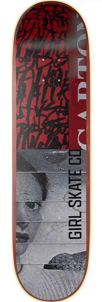 Girl Skateboard Deck Bennett Splinter 8.12