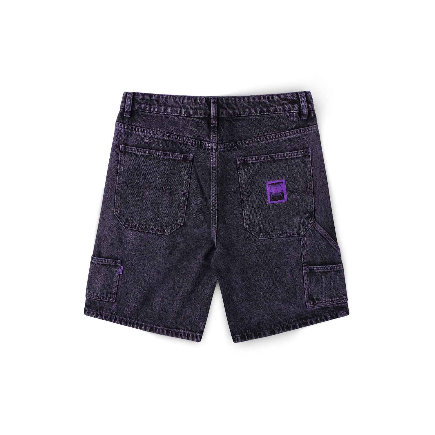 Former Distend Denim Walkshort - washed purple 36