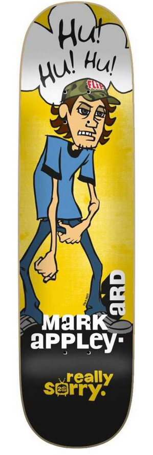 Flip Appleyard Really Sorry 20th Anniversary Skateboard Deck 8.25