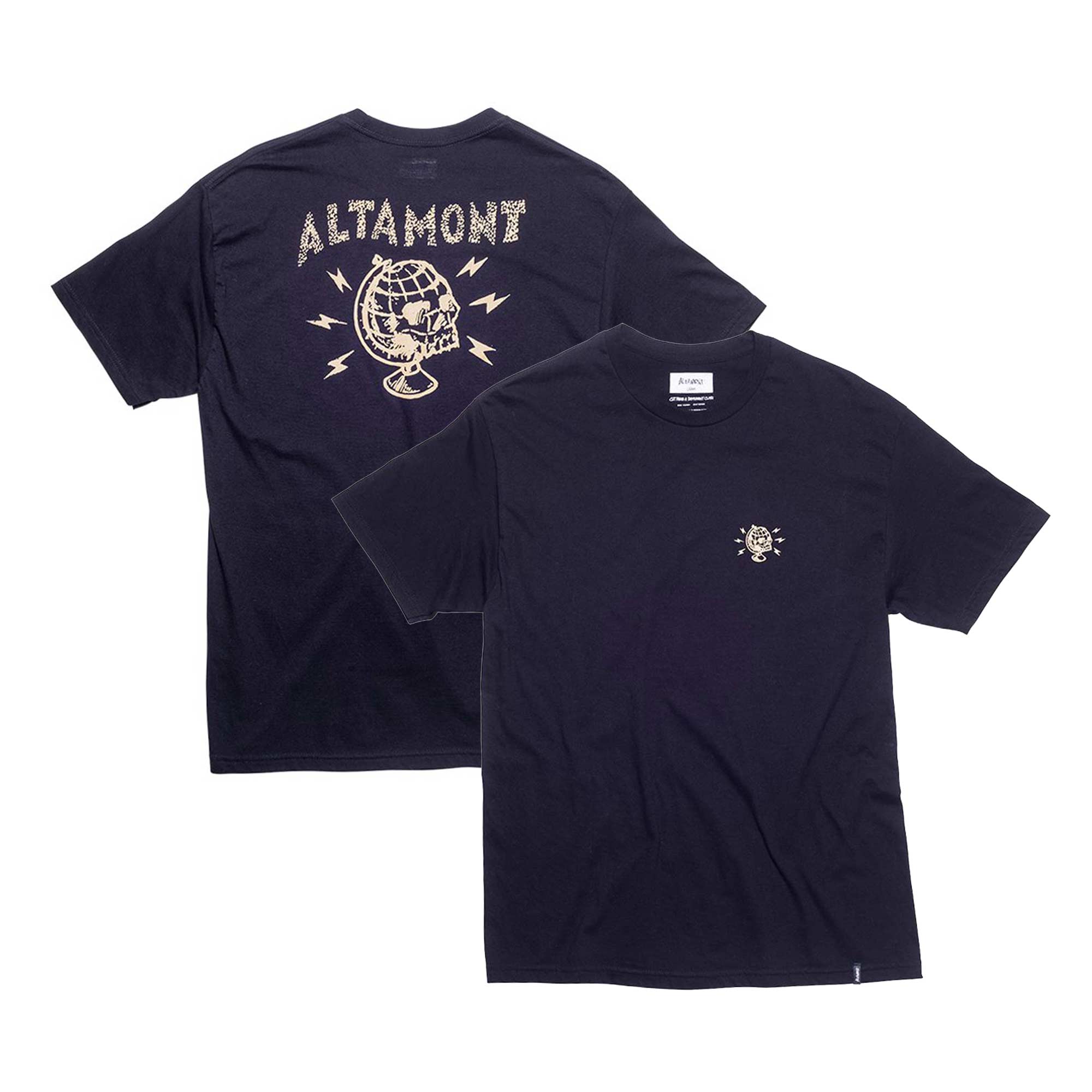 ALTAMONT T-Shirt GLOBAL S/S CUSTOM, black M