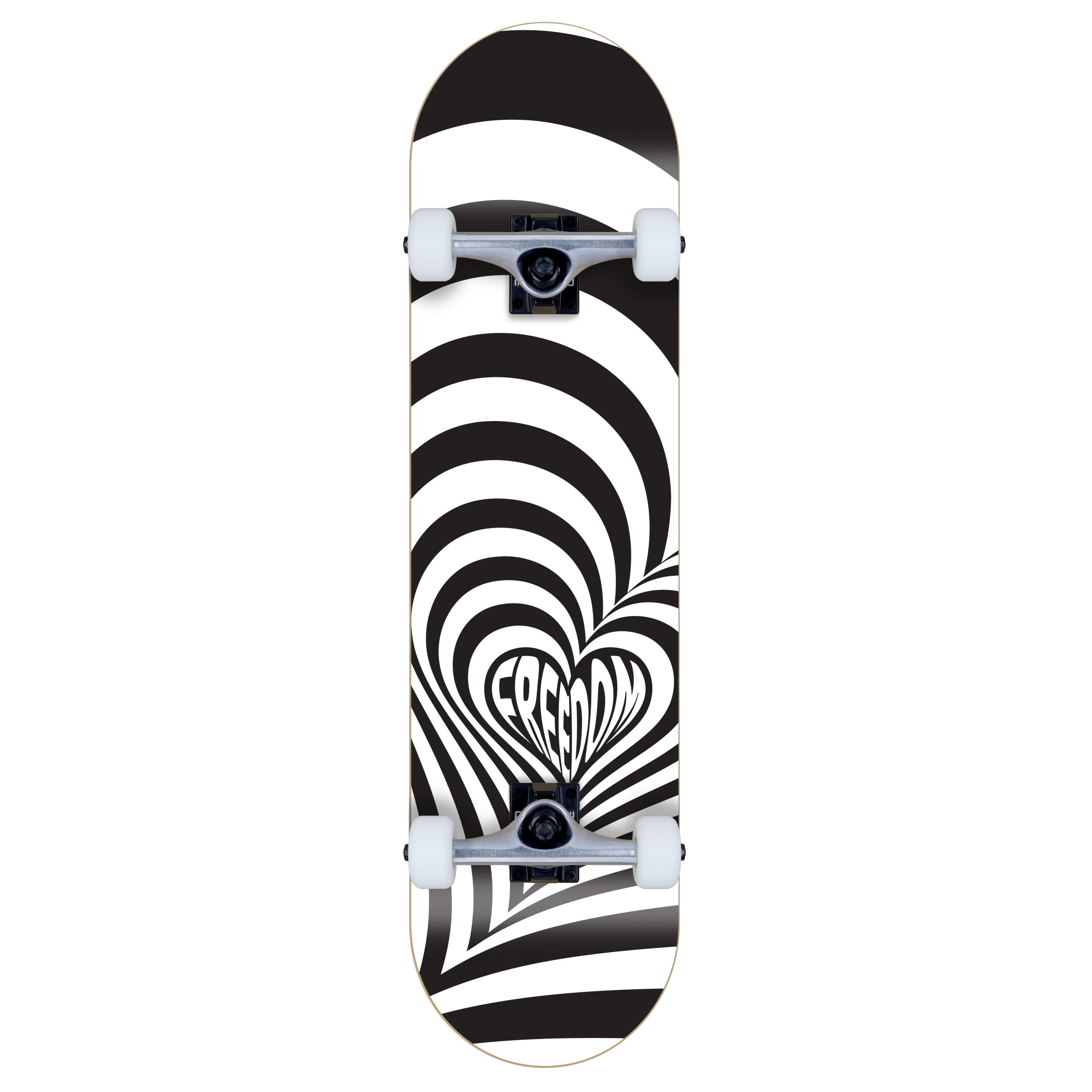Skateboard complet Freedom Hypnolove noir