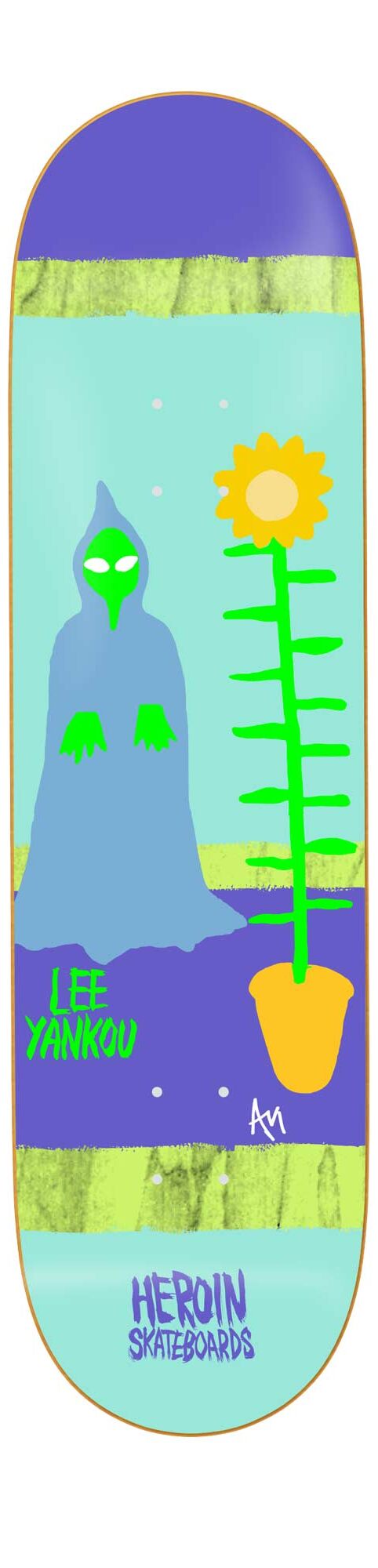 HEROIN Deck PAPILLON LY 8.5 HEROIN Deck PAPILLON LY 8.5