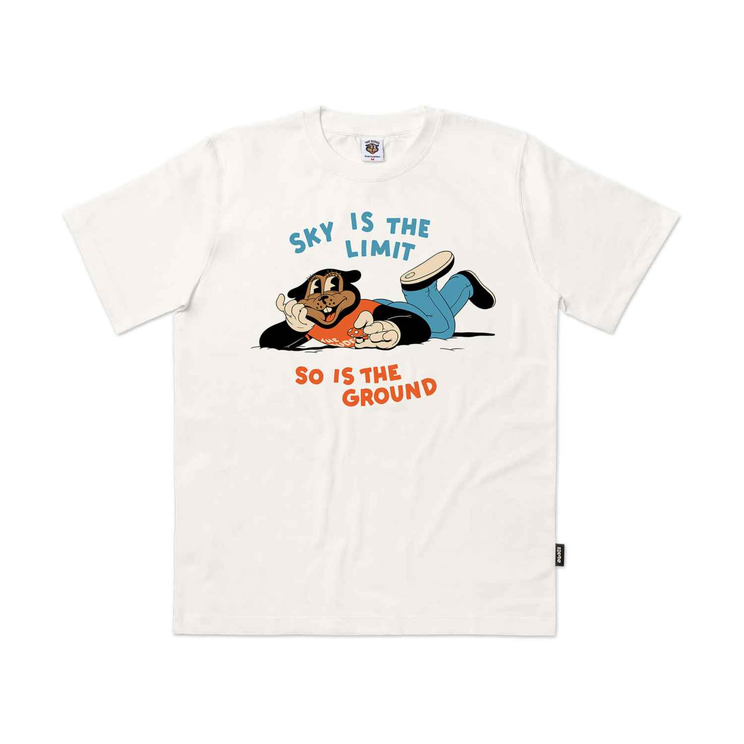 The Dudes Limits Seasonal T-Shirt - off white The Dudes Limits Seasonal T-Shirt - off white XXXL