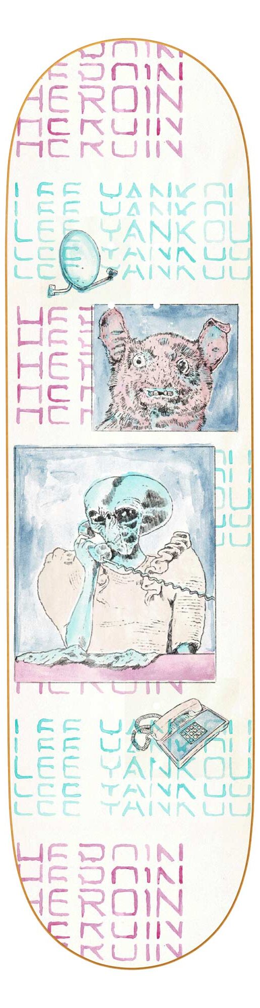 HEROIN Deck DIE TONIGHT LY 8.25 HEROIN Deck DIE TONIGHT LY 8.25