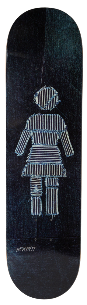 Girl Skateboard Deck Bennett Scraps 8,25