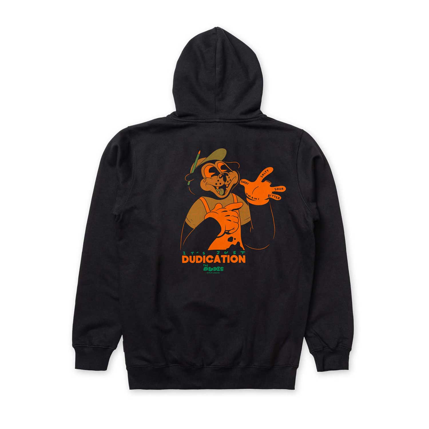 The Dudes Tastes Hoody - black S The Dudes Tastes Hoody - black XXXL