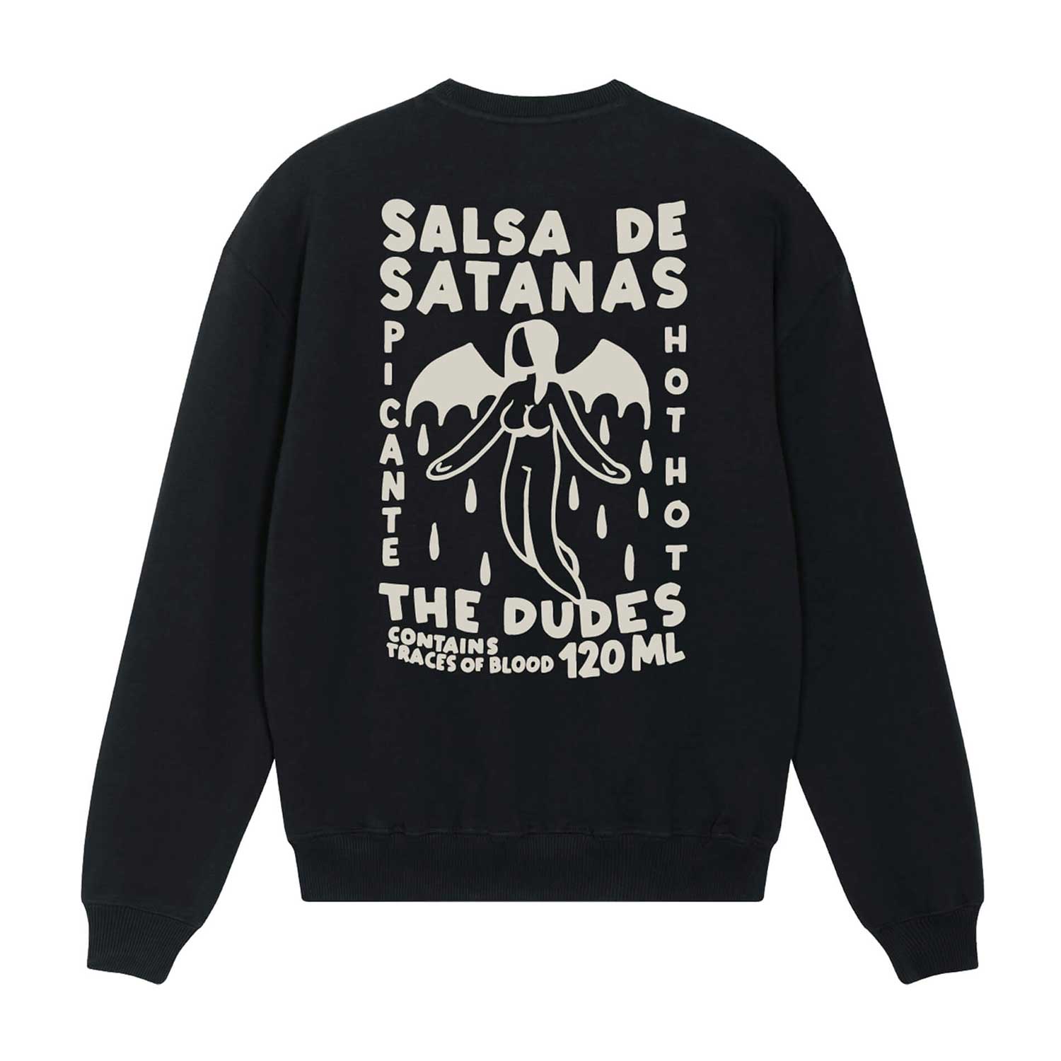 The Dudes Salsa De Satanas Classic Pullover - black XXXL