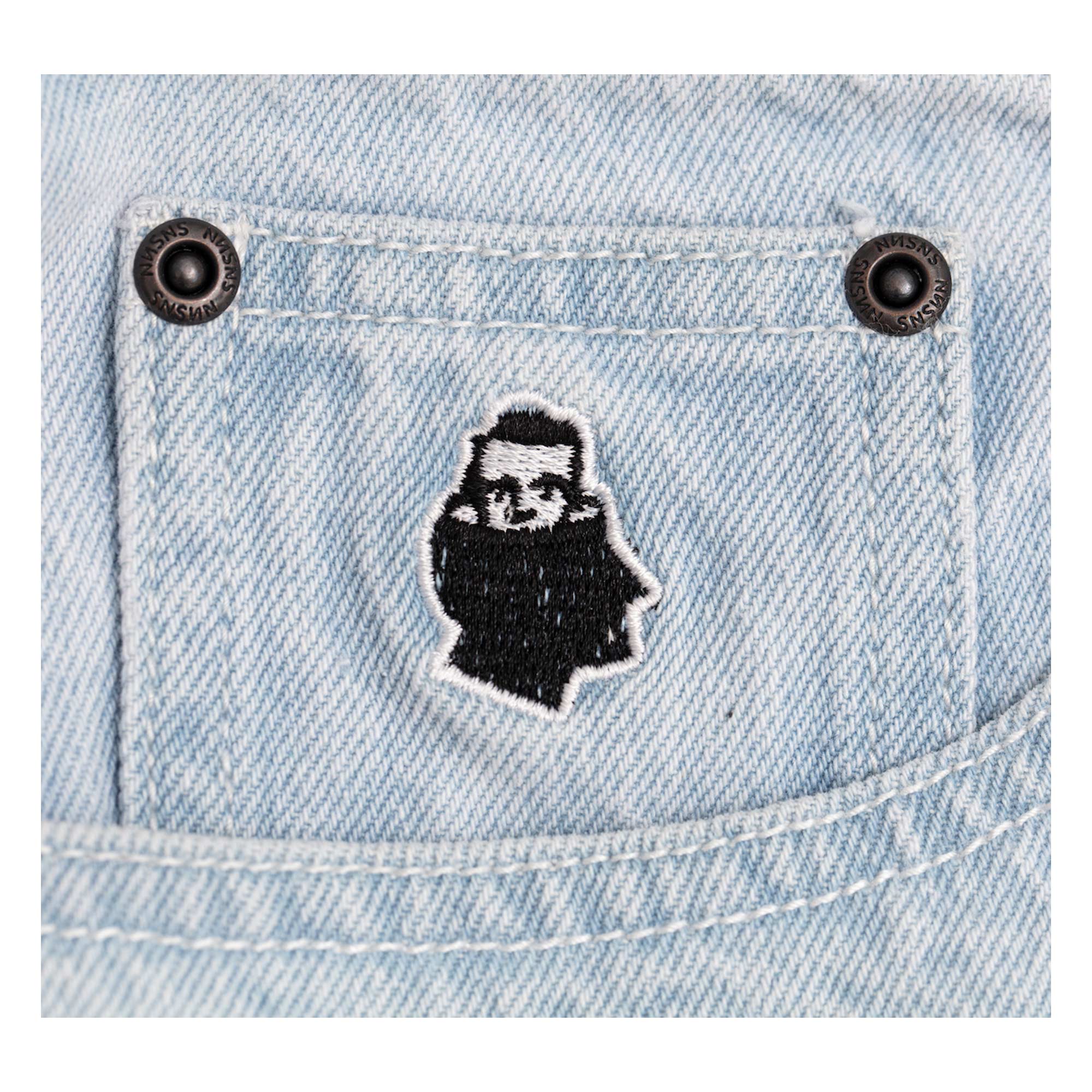 NNSNS Pant BIGFOOT, cloud blue denim 30/30