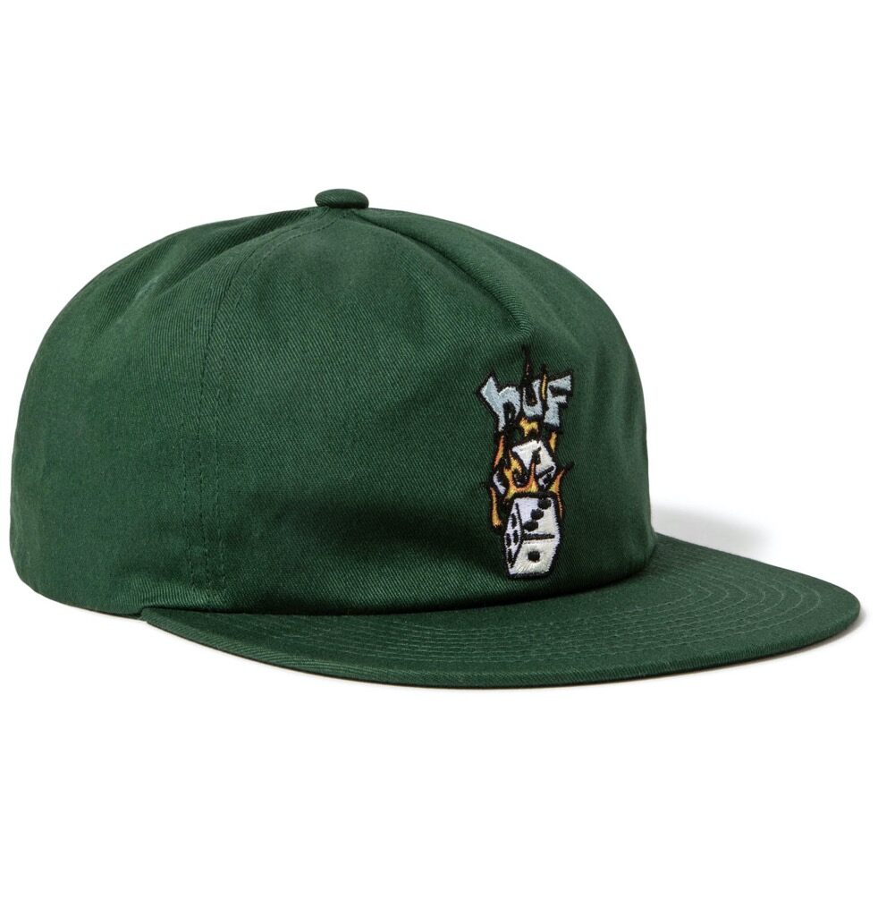 HUF Dicey Snapback - clover