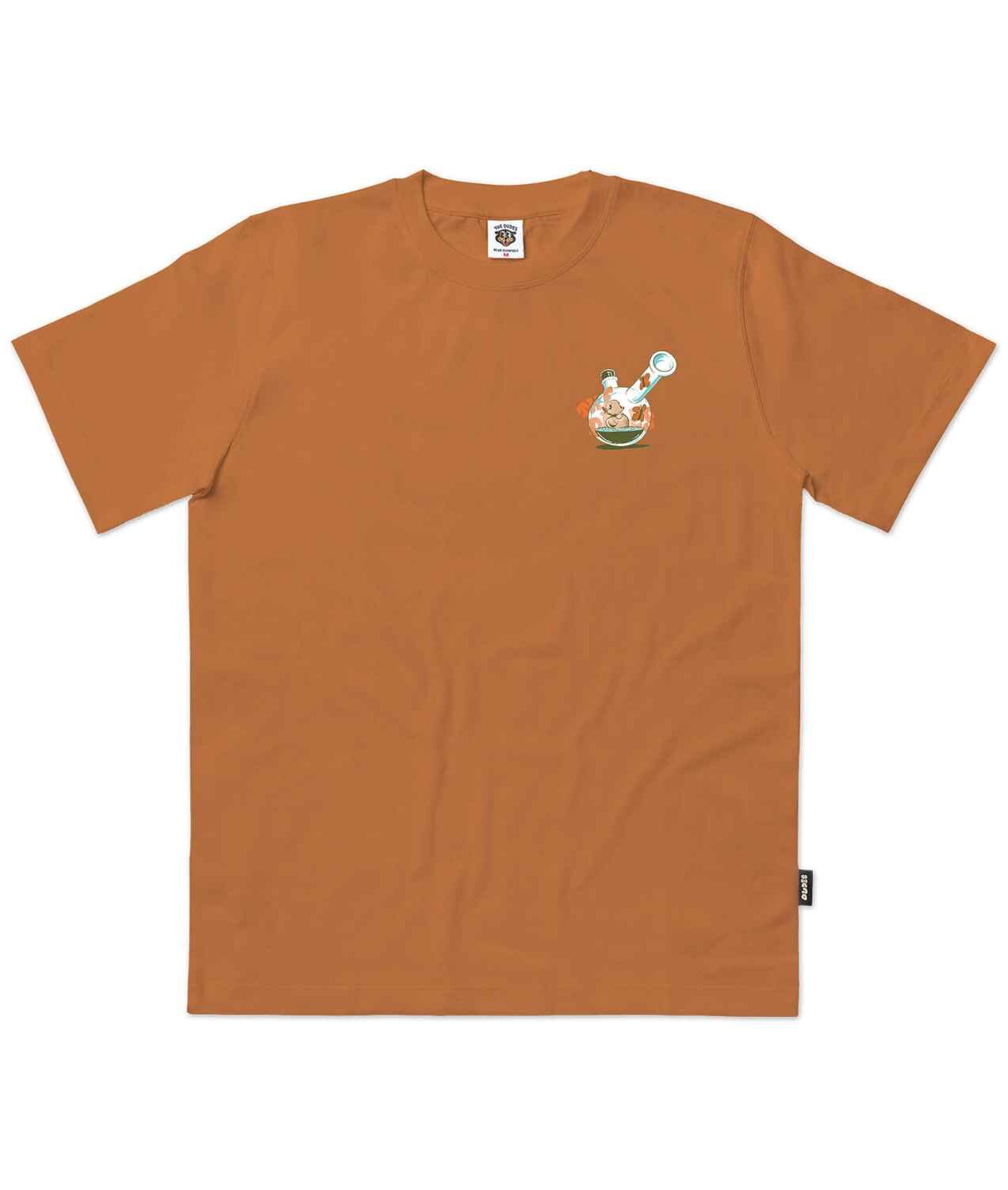 The Dudes Bamby Classic T-Shirt - peach caramel XXXL