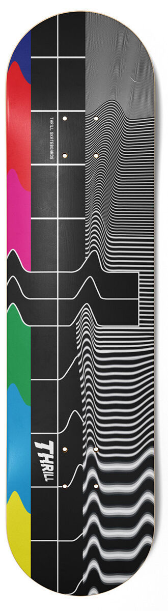 Thrill Skateboard Deck No Signal - Search