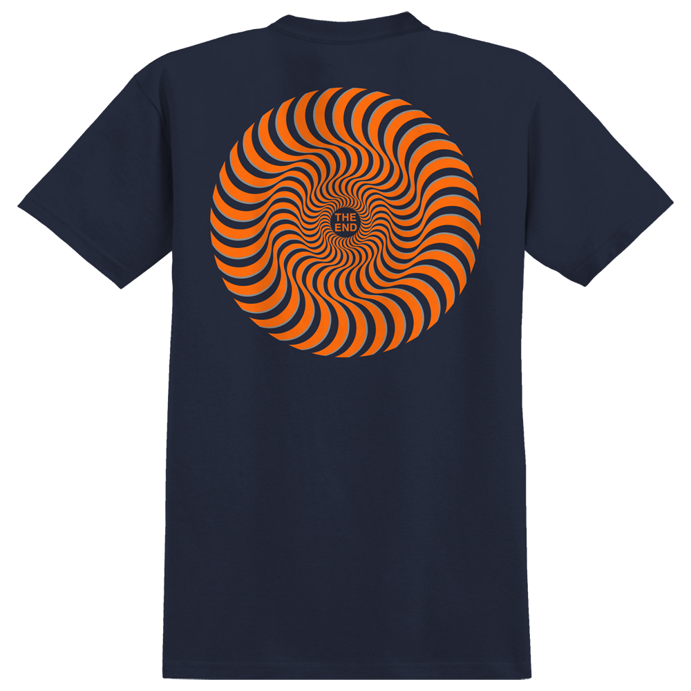 T-Shirt Spitfire Classic Swirl Overlay - Farbe: Navy - Größe: M