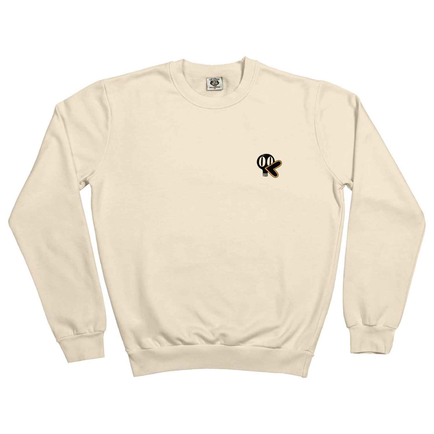 The Dudes Duck Classic Sweatshirt - almond milk The Dudes Duck Classic Sweatshirt - almond milk XXL