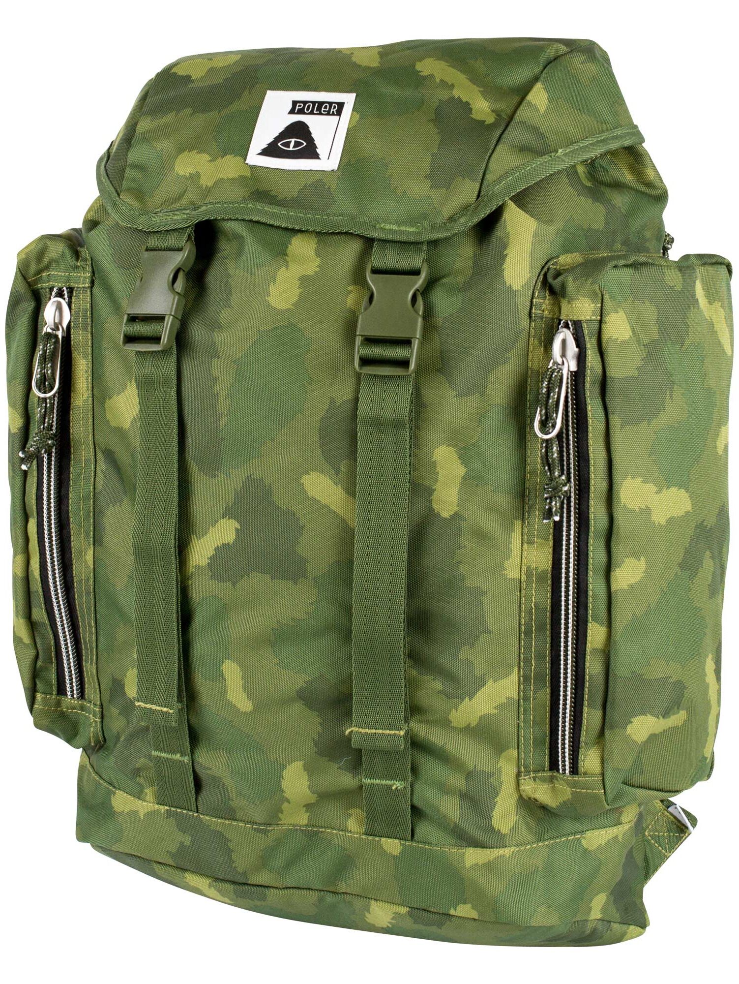 POLER Bag RUCKSACK, green furry camo SP17 POLER Bag RUCKSACK, green furry camo SP17