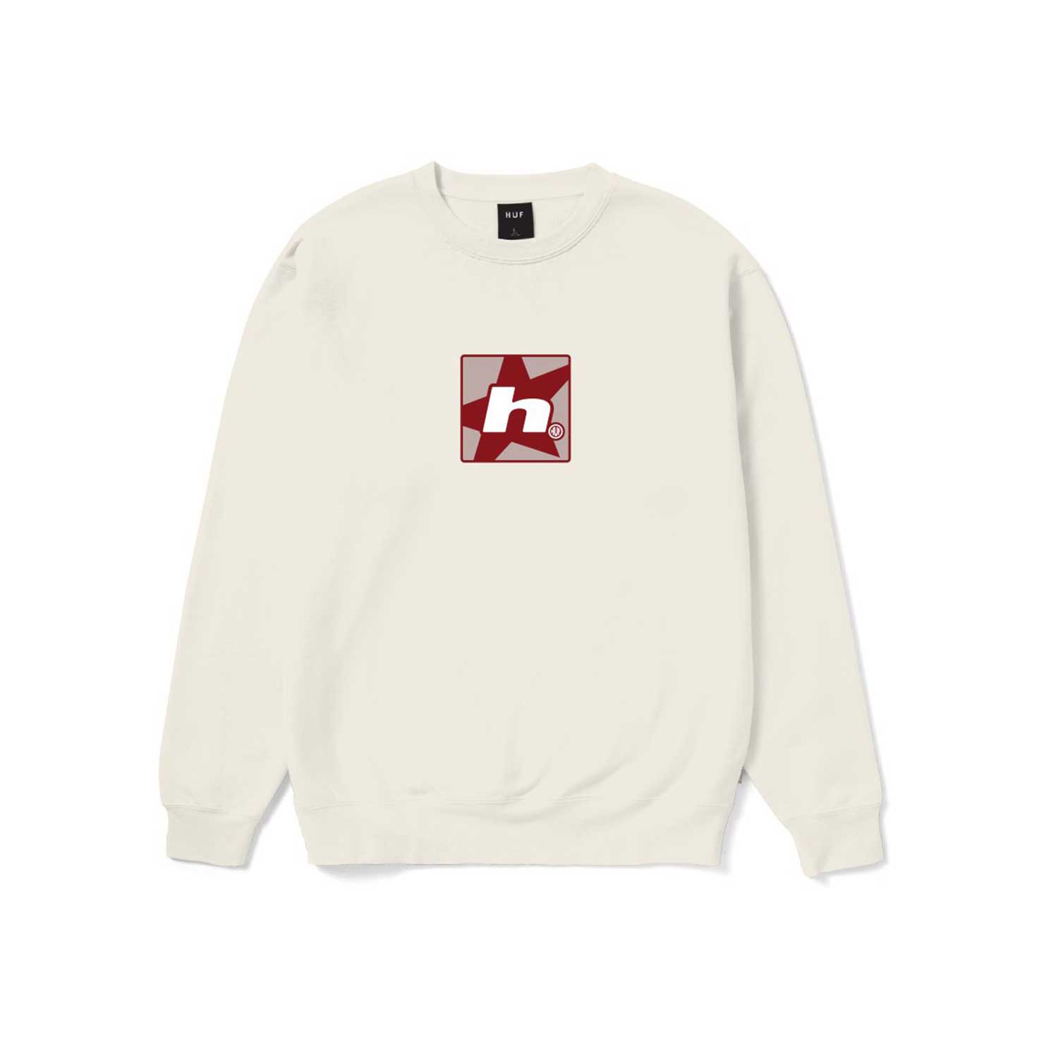 HUF H Star Sweatshirt - natural XL