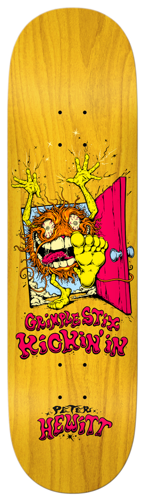 Anti Hero Skateboard Deck Hewitt GS Asphalt Animals 8,75