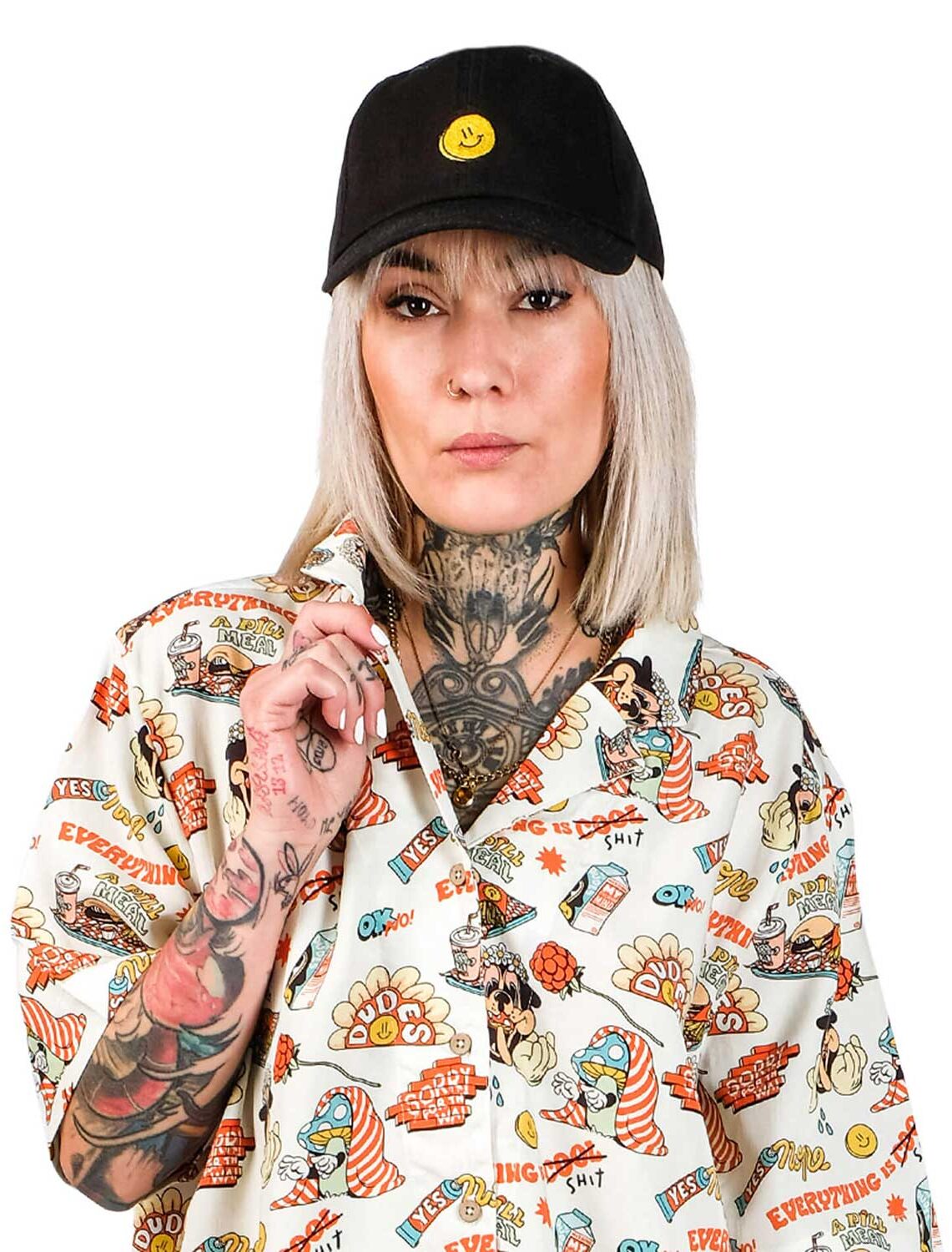 The Dudes Pill Dad Cap - black The Dudes Pill Dad Cap - black