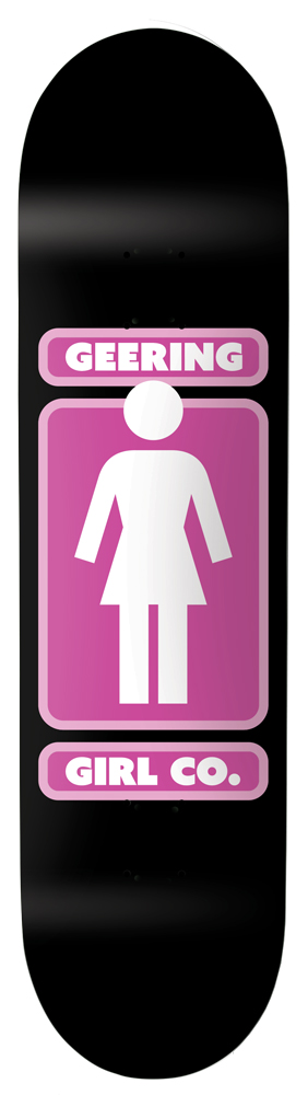 12410287-1 Girl Skateboard Deck Geering 93 Til Glow Sticks 8,00